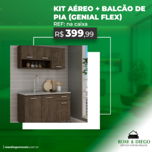 Kit Aéreo + Balcão de Pia