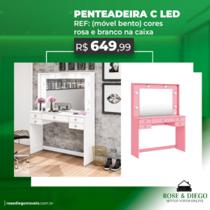 Penteadeira com LED